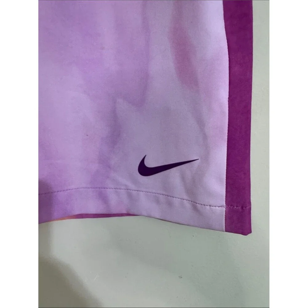 Nike Golf Women's Tie-Dye Athletic Skirt Purple Orange size 10 Pickleball Tennis